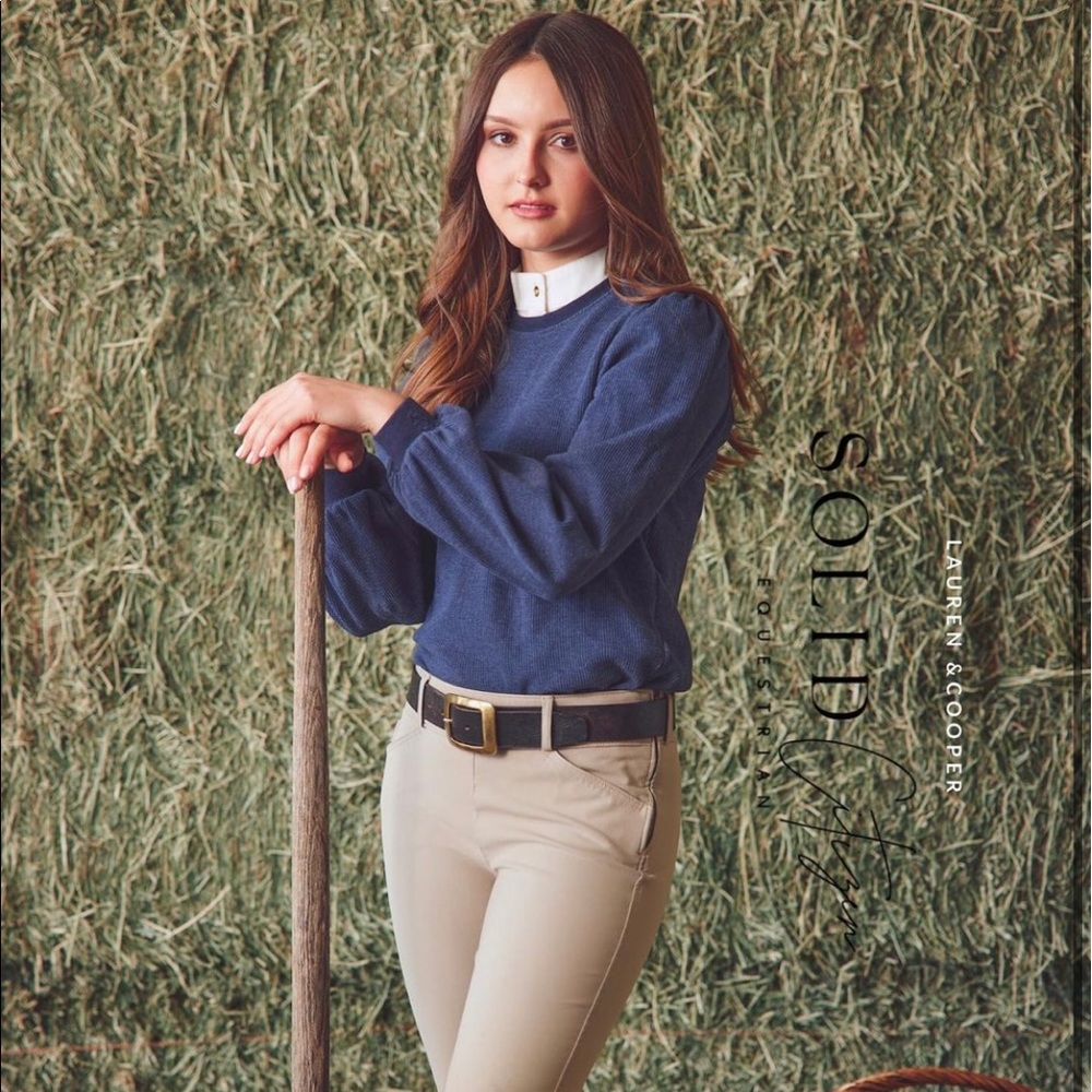 Solid Citizen Equestrian Elle in vintage navy